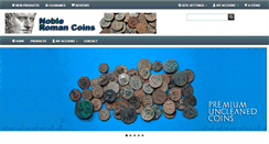 Desktop Screenshot of nobleromancoins.com